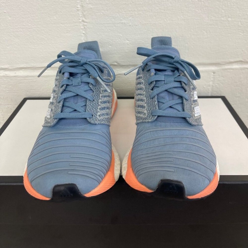 Adidas Solar Boost BB6603 Raw Grey Coral Running Shoes Sneaker Women’s Size 7 US